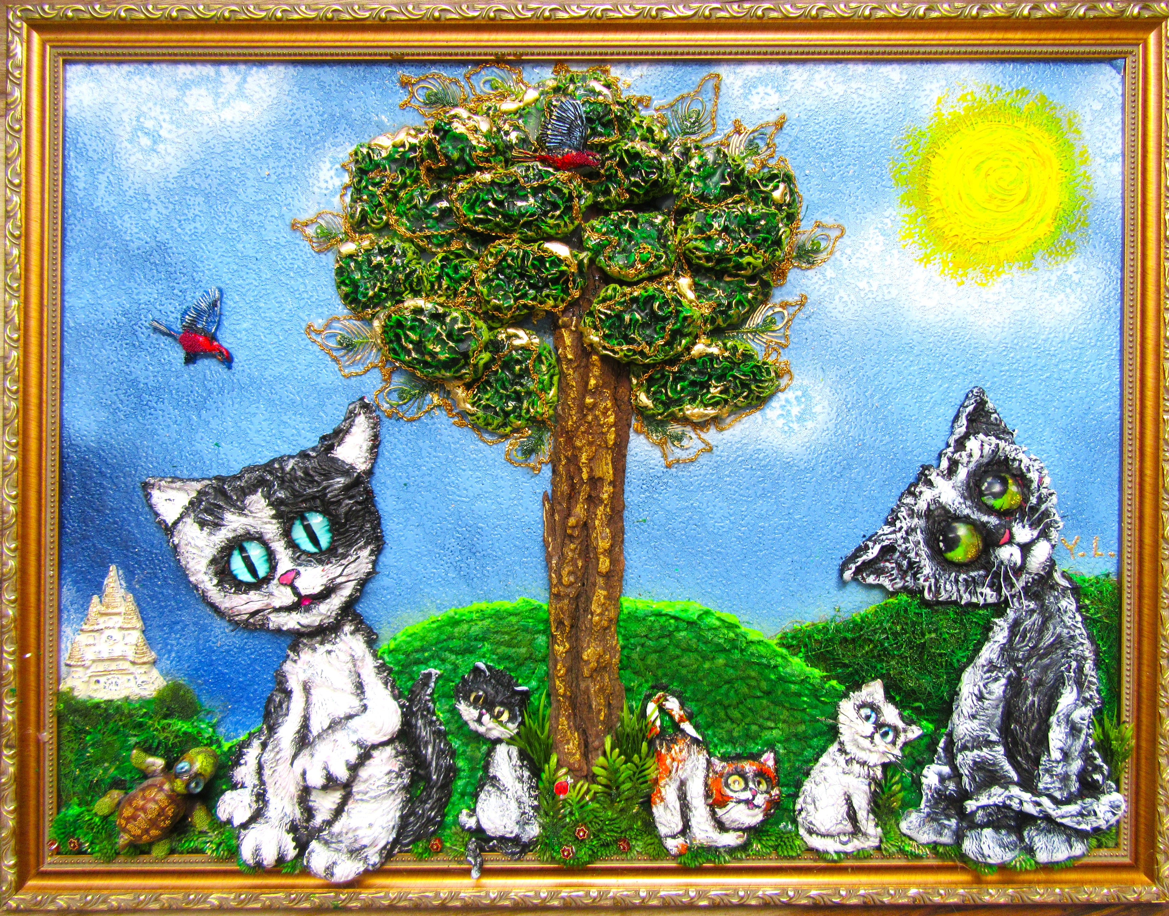 “Family Under the Magic Tree”