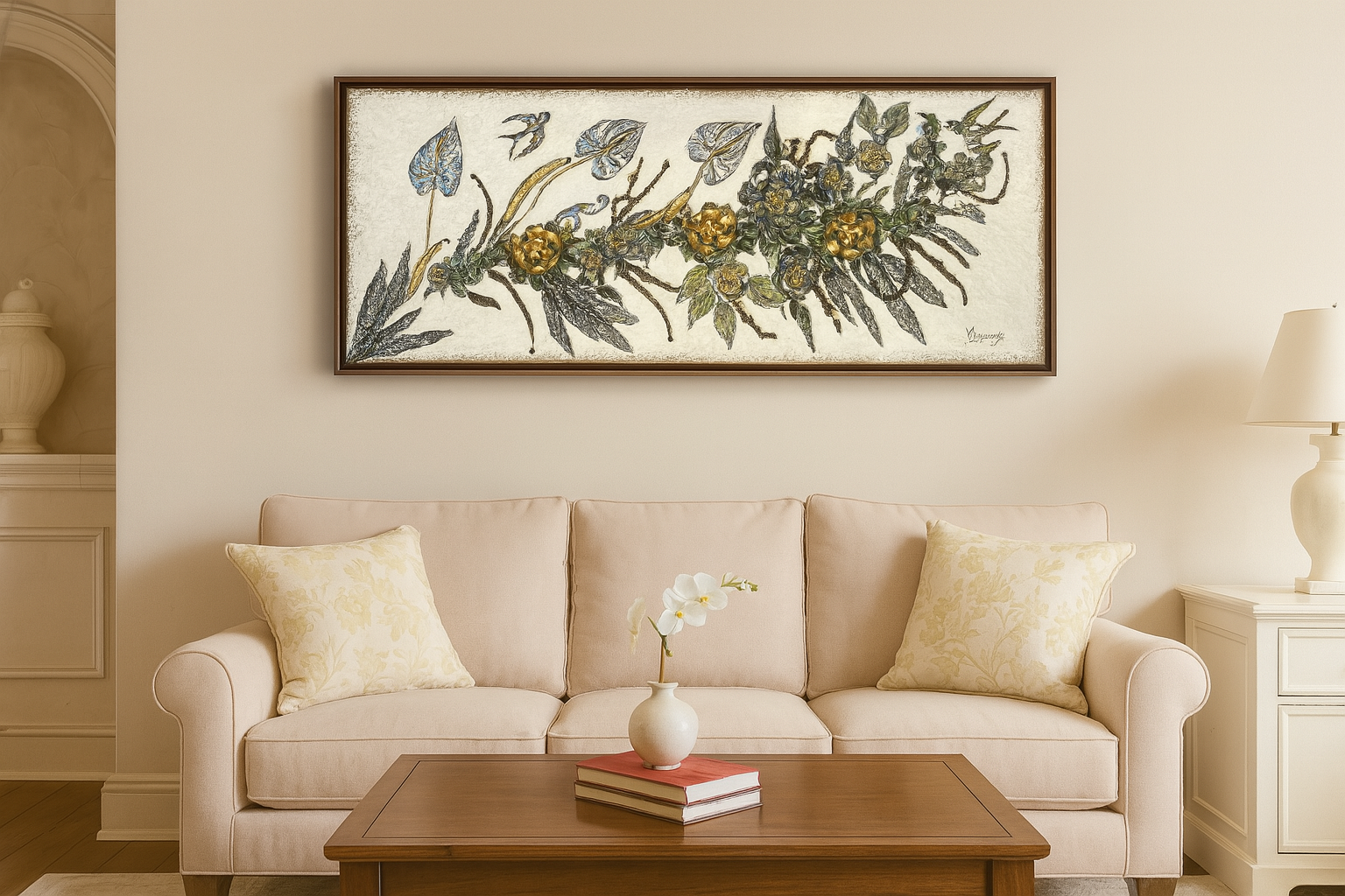 "Flight of Blossoms"